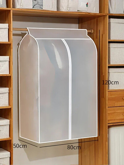 Prozirna odjeća koja visi Poklopac za prašinu Odijelo Odijelo Vreća za pohranu kaputa Torbica Organizator Ormar Haljina za odjeću Vreća za zaštitu od prašine