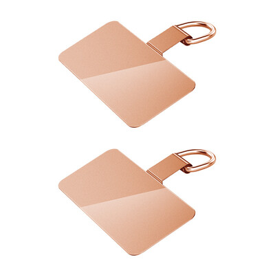 4/2/1PC Ultra-subțire inoxidabil telefon mobil șnur garnitură de plasture upgrade urechi îndoite detașabil anti-pierdere card de conectare de siguranță