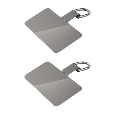 4/2/1PC Ultra-subțire inoxidabil telefon mobil șnur garnitură de plasture upgrade urechi îndoite detașabil anti-pierdere card de conectare de siguranță