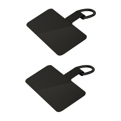 4/2/1PC Ultra-subțire inoxidabil telefon mobil șnur garnitură de plasture upgrade urechi îndoite detașabil anti-pierdere card de conectare de siguranță