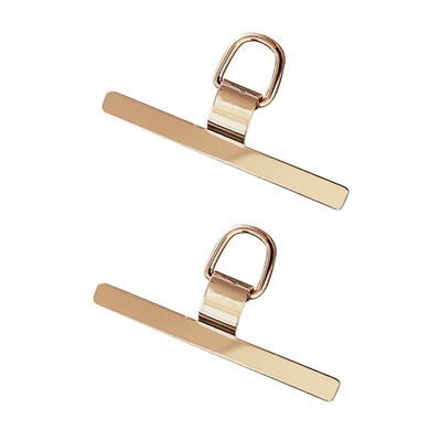 4/2/1PC Ultra-subțire inoxidabil telefon mobil șnur garnitură de plasture upgrade urechi îndoite detașabil anti-pierdere card de conectare de siguranță