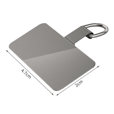 4/2/1PC Ultra-subțire inoxidabil telefon mobil șnur garnitură de plasture upgrade urechi îndoite detașabil anti-pierdere card de conectare de siguranță