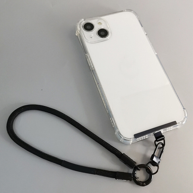 4/2/1PC Ultra-subțire inoxidabil telefon mobil șnur garnitură de plasture upgrade urechi îndoite detașabil anti-pierdere card de conectare de siguranță