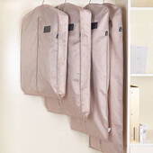 Husă de praf pentru haine, organizator agățat, dulap, haine, rochie, haine, genți cu fermoar, carcasă pentru costum, husă pentru îmbrăcăminte, rezistentă la praf, Oxford