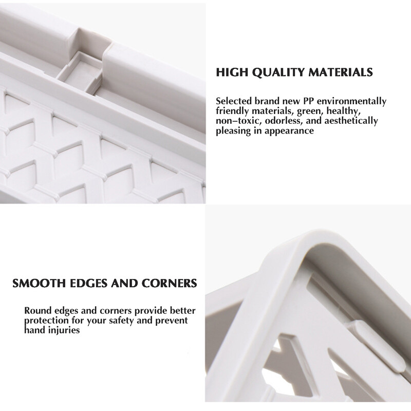 Sklopivi stalak za pohranu odjeće koji se može složiti Slojevita pregradna polica s odjećom Organizator za pohranu odjeće za kućnu pohranu Alati