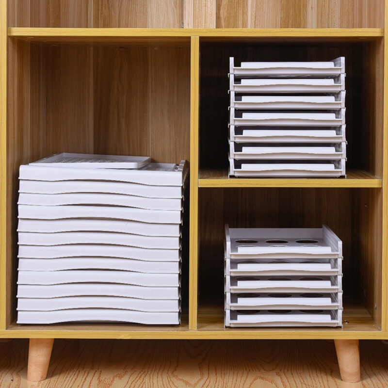 Sklopivi stalak za pohranu odjeće koji se može složiti Slojevita pregradna polica s odjećom Organizator za pohranu odjeće za kućnu pohranu Alati