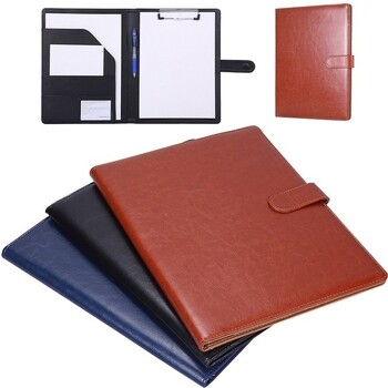 Πολυλειτουργικός φάκελος συνεδρίων A4 Business Stationery Folder Δερμάτινο συμβόλαιο φάκελοι