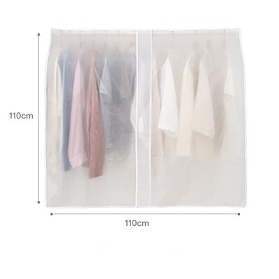Husă de praf pentru haine pentru acasă, agățată tridimensională, jumătate de husă, rezistentă la apă, armario de ropa, geantă de depozitare pentru costum