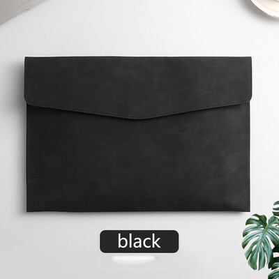 Geanta Documente Piele A4 Plic Suport Documente Geanta Documente Piele PU de calitate Femeie Organizator Documente Geanta File