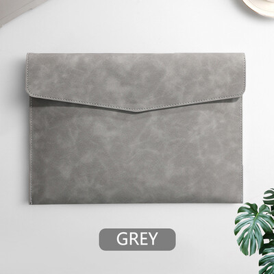 Geanta Documente Piele A4 Plic Suport Documente Geanta Documente Piele PU de calitate Femeie Organizator Documente Geanta File