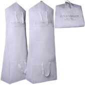 180 cm-es nagy méretű esküvői ruha porvédő vastagított hordozható összecsukható porálló huzat Ruhatároló táska Hosszú menyasszonyi ruha táskák