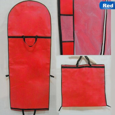 Suur pulmakleidi jaoks Tolmukaitse Tõmblukuga kleit Tolmukindel kate Hoiukott Kokkupandav rõivaste riiete ümbriskaitse