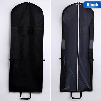 Suur pulmakleidi jaoks Tolmukaitse Tõmblukuga kleit Tolmukindel kate Hoiukott Kokkupandav rõivaste riiete ümbriskaitse