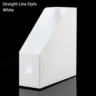 Nou 1 buc. Dosar din plastic pentru fișiere de birou Suport pentru cărți Suport pentru reviste Birou Document hârtie Organizator vertical de depozitare Stand Raft Raft