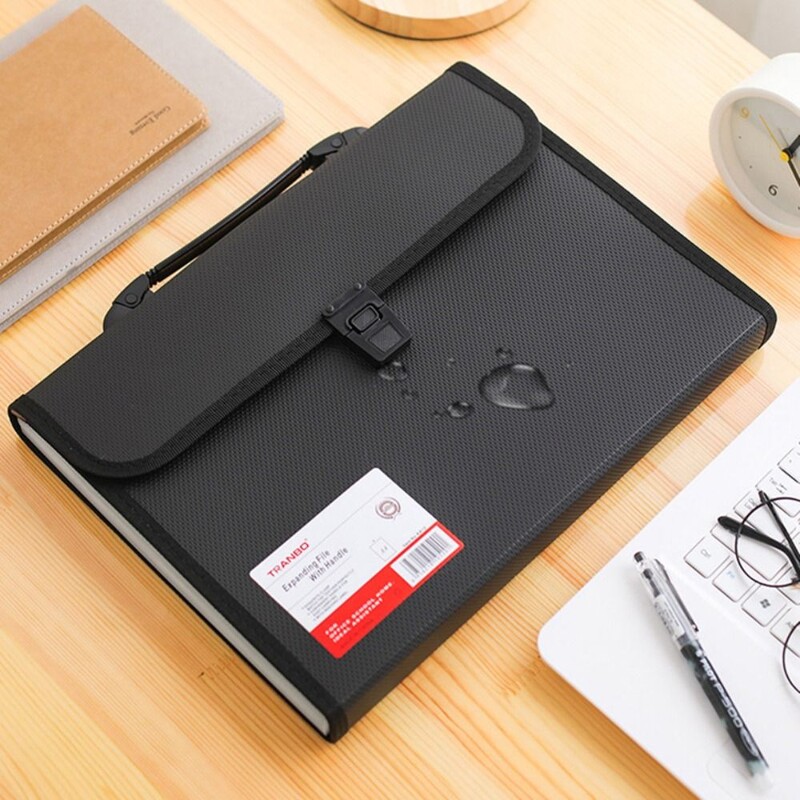 A4 proširiva datoteka, mapa s harmonikom, prijenosni PP, uredski, školski organizator, torbica s 13 džepova, držač za torbu za orgulje