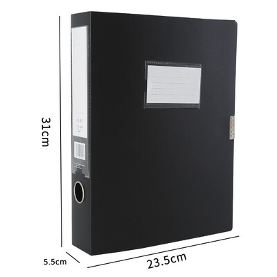 Dosar pentru fișiere A4 de mare capacitate Organizator multifuncțional pentru documente rezistent la apă Suport pentru documente pentru depozitare pentru birou, rezistent la praf