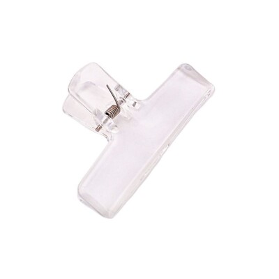 Visokokvalitetna šarena kopča za vezivo, prozirna akrilna kopča za rokovnik, školski pribor, stezaljke za pisaći pribor, držač