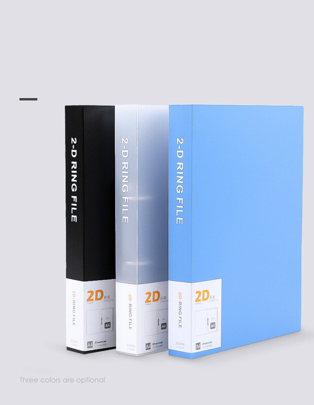 Dosare de fișiere cu 2 inele Dosare de fișiere A4 Copertă de dosare Organizator de documente de birou poate conține 200 de coli Organizator de birou cu hârtie de test