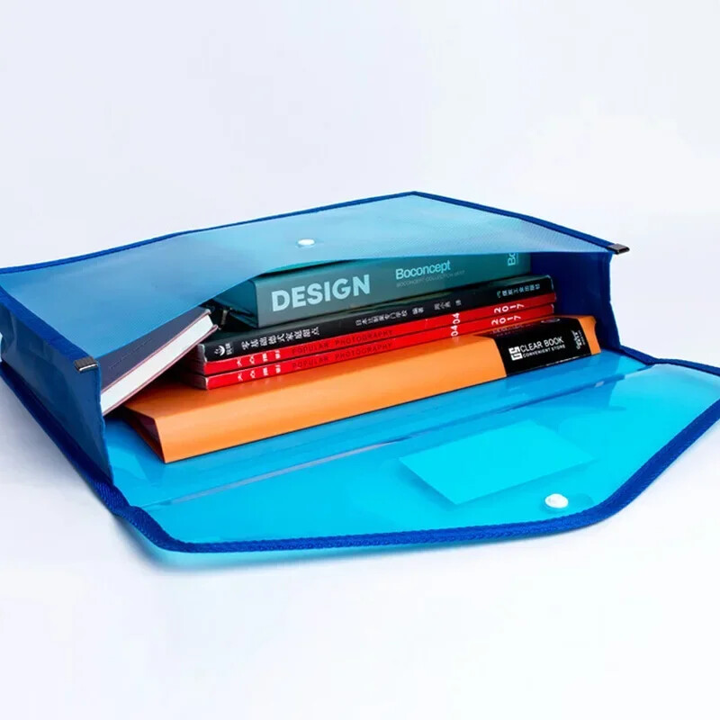 Dosar A4 Dosar de depozitare Papetarie Doar cu organizator de fișiere rezistent la apă Portofoliu Pungă Pvc Depozitare hârtie Organizatori de birou