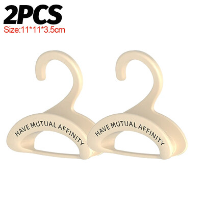 1/5 bucăți umerașe arcuite pentru genți de mână cravate portabile eșarfe pălării suporturi de depozitare dulap dormitor cârlige de depozitare multifuncționale stivuibile