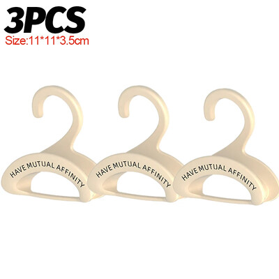 1/5 bucăți umerașe arcuite pentru genți de mână cravate portabile eșarfe pălării suporturi de depozitare dulap dormitor cârlige de depozitare multifuncționale stivuibile