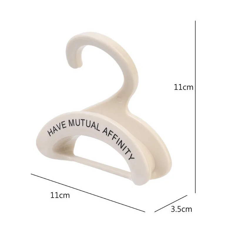 1/5 bucăți umerașe arcuite pentru genți de mână cravate portabile eșarfe pălării suporturi de depozitare dulap dormitor cârlige de depozitare multifuncționale stivuibile