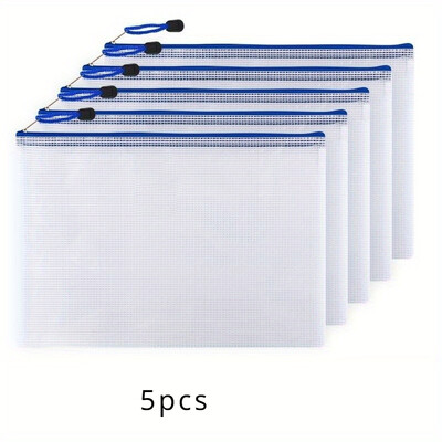 geantă pentru fișiere cu fermoar, papetărie pentru studenți de mare capacitate, rechizite de birou, geantă pentru fișiere de date dosar cu fișiere organizator de documente