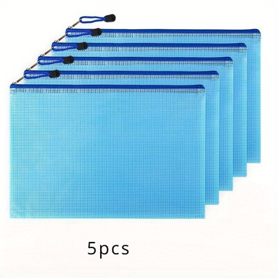 geantă pentru fișiere cu fermoar, papetărie pentru studenți de mare capacitate, rechizite de birou, geantă pentru fișiere de date dosar cu fișiere organizator de documente