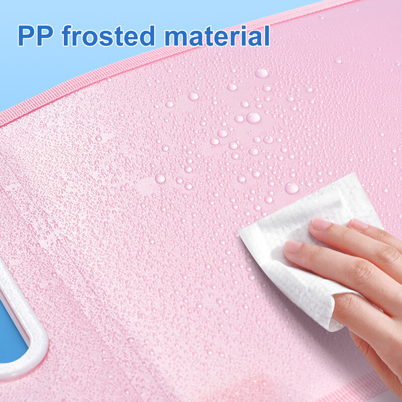 Geantă verticală pentru acordeon Kawaii, hârtie de examinare pentru studenți, geantă portabilă de depozitare, dosar translucid din PP, pungi pentru fișiere cu 13 compartimente