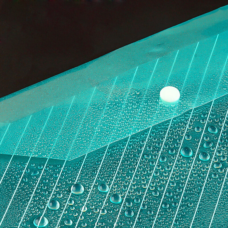 10 kom/pakiranje A4 keper Vodootporne kopče Uredski materijal velikog kapaciteta Papirnate vrećice za studente Prozirne vrećice za datoteke