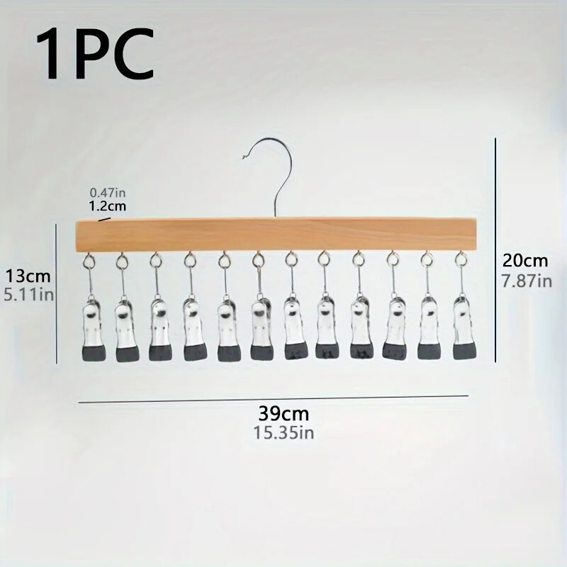 Suport de uscare cu mai multe cleme de uz casnic Clip pentru șosete anti-încurcăre pentru dormitor de studenți Suport de uscare pentru pantaloni Suport de depozitare pentru pălării