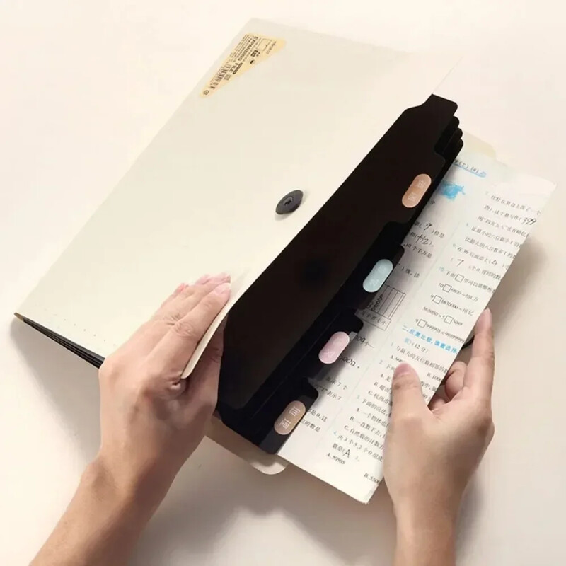 HOT 8/13 slojeva A4 mapa datoteka torba za pohranu testni papir stolni proširivi organizator višeslojni školski pribor uredski pribor