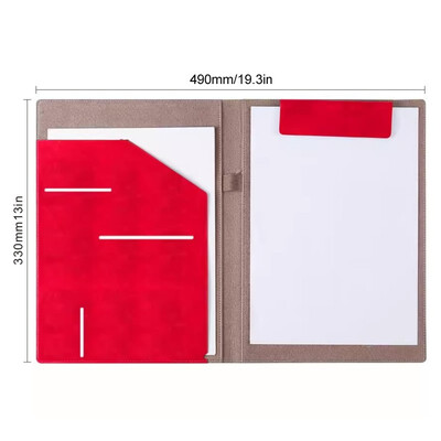 Kožna poslovna mapa A4 Potpisivanje ovog ugovora Isječak Pohrana datoteka knjige podataka