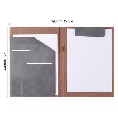 Kožna poslovna mapa A4 Potpisivanje ovog ugovora Isječak Pohrana datoteka knjige podataka