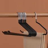 Kućna nano-impregnirana neklizajuća stalak za hlače u obliku guske Jednostavna vješalica za hlače od nehrđajućeg čelika za mokru i suhu upotrebu, čvrsta i izdržljiva za uštedu prostora