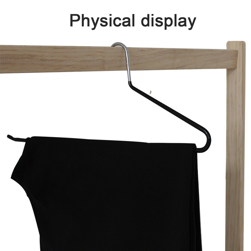 Kućna nano-impregnirana neklizajuća stalak za hlače u obliku guske Jednostavna vješalica za hlače od nehrđajućeg čelika za mokru i suhu upotrebu, čvrsta i izdržljiva za uštedu prostora