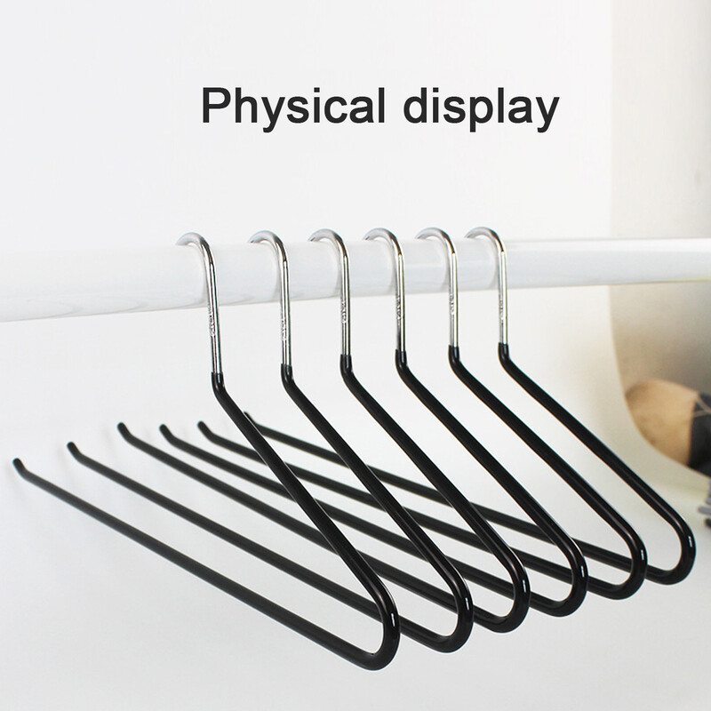 Kućna nano-impregnirana neklizajuća stalak za hlače u obliku guske Jednostavna vješalica za hlače od nehrđajućeg čelika za mokru i suhu upotrebu, čvrsta i izdržljiva za uštedu prostora