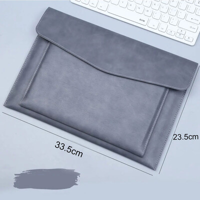 A4 Kožna mapa s datotekama Torba za dokumente velikog kapaciteta Poslovna aktovka Magnetski gumb Vodootporne torbice za prijenosna računala Uredski organizator