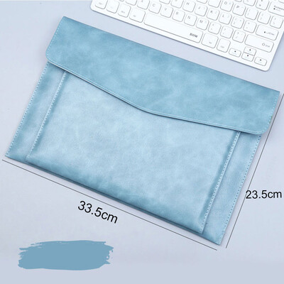 A4 Kožna mapa s datotekama Torba za dokumente velikog kapaciteta Poslovna aktovka Magnetski gumb Vodootporne torbice za prijenosna računala Uredski organizator