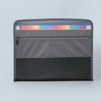 Mapa s datotekama s dvostrukim patentnim zatvaračem veličine A4, 13 slojeva, studentski ispit velikog kapaciteta, papirna torba za pohranu, organizator uredskih dokumenata