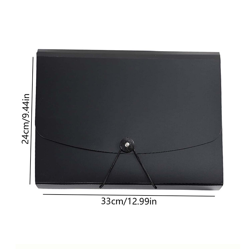 Organizator pentru suport de fișiere pentru acordeon 1 bucată, documente și chitanțe A4 - ideal pentru organizarea școlii, acasă și la birou