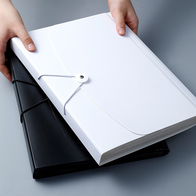 Organizator pentru suport de fișiere pentru acordeon 1 bucată, documente și chitanțe A4 - ideal pentru organizarea școlii, acasă și la birou