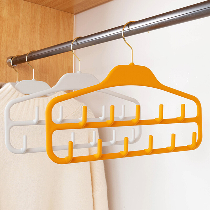 Višenamjenski kućanski remen Vješalica za hlače Neklizajuće Suknje koje štede prostor Traperice Vješalice za šalove Organizator ormara