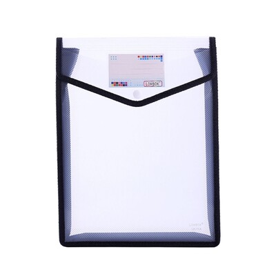 Папки за файлове A5 Голям капацитет Чанта за документи Водоустойчива PVC чанта Папка за пликове Органайзер за файлове Устойчива торбичка за съхранение на канцеларски материали