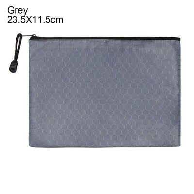 1PC A4 A5 B6 Geantă de documente din pânză Oxford Geantă impermeabilă cu fermoar Geanta de papetărie Dosare Geantă cu informații Rechizite școlare de birou