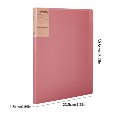 1 пакет, книга с данни с ретро цветни удебелени данни, папка за съхранение на фактури за финансови договори в офиса, кутия за документи за съхранение на настолен компютър