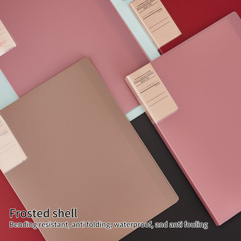 1 пакет, книга с данни с ретро цветни удебелени данни, папка за съхранение на фактури за финансови договори в офиса, кутия за документи за съхранение на настолен компютър