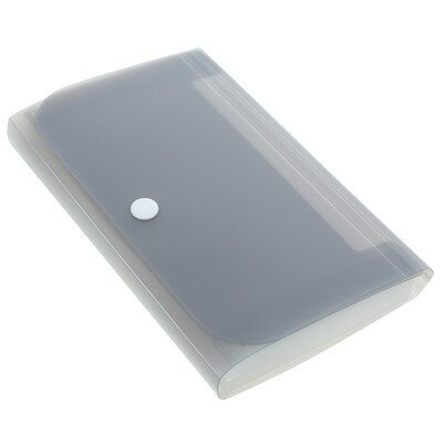 Портфейл за малки файлове Папка с разписки A6 Папка с акордеон 7-слойна кутия за файлове Водоустойчив пластмасов органайзер за акордеон Офис консумативи