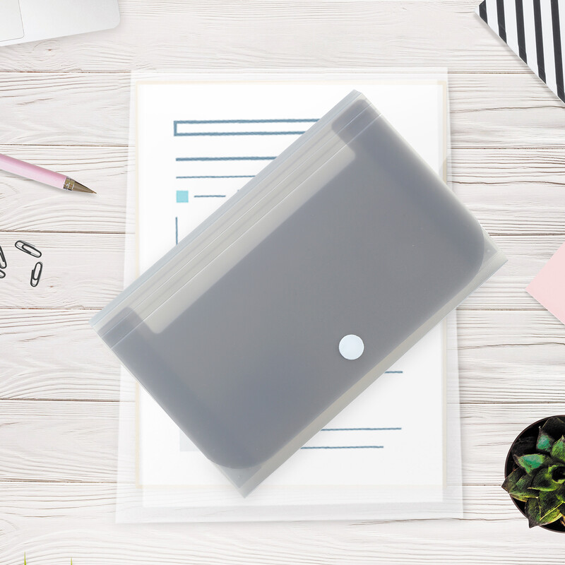 Портфейл за малки файлове Папка с разписки A6 Папка с акордеон 7-слойна кутия за файлове Водоустойчив пластмасов органайзер за акордеон Офис консумативи