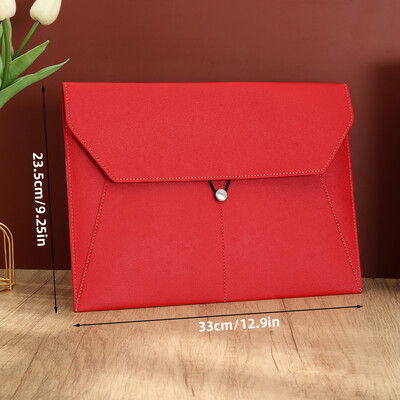 1kom modna kožna torba za dokumente za organizator dokumenata A4 torba za pohranu dokumenata Računi za poslovne ugovore